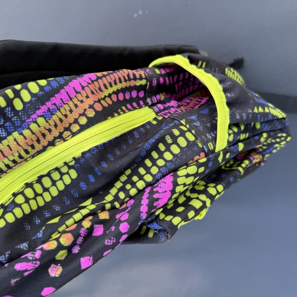 Levi's Backpack‎ Neon Multicolored Design. Laptop Sleeve. 2 Water Bottle Pockets - Picture 9 of 12
